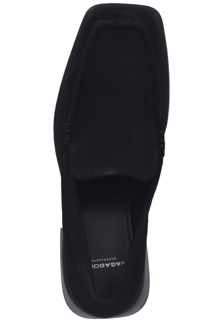 Vagabond Slipper Veloursleder Schwarz