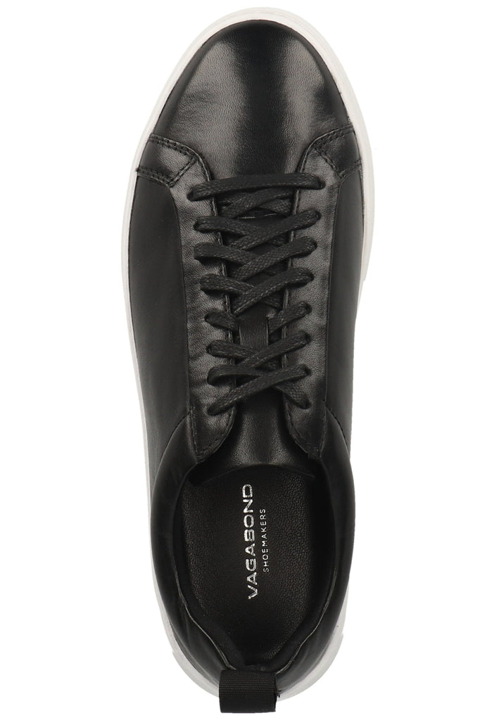 Vagabond Sneaker Glattleder Schwarz
