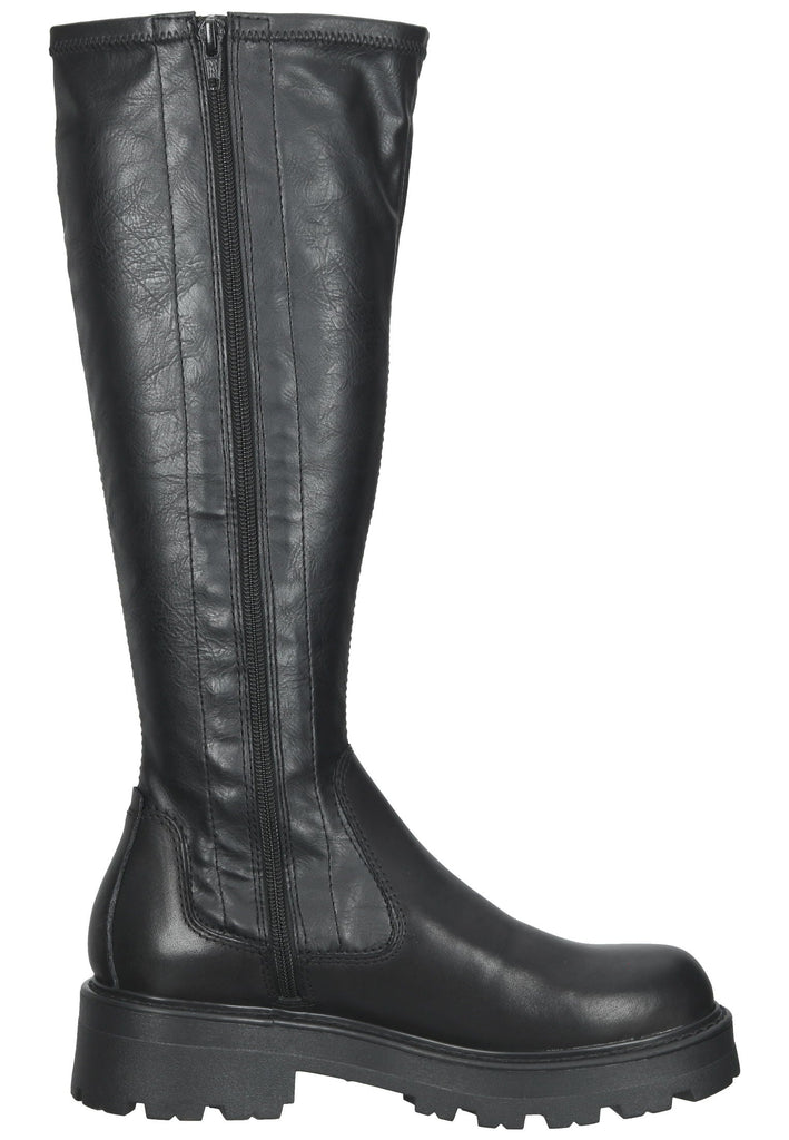 Vagabond Stiefel Lederimitat Schwarz