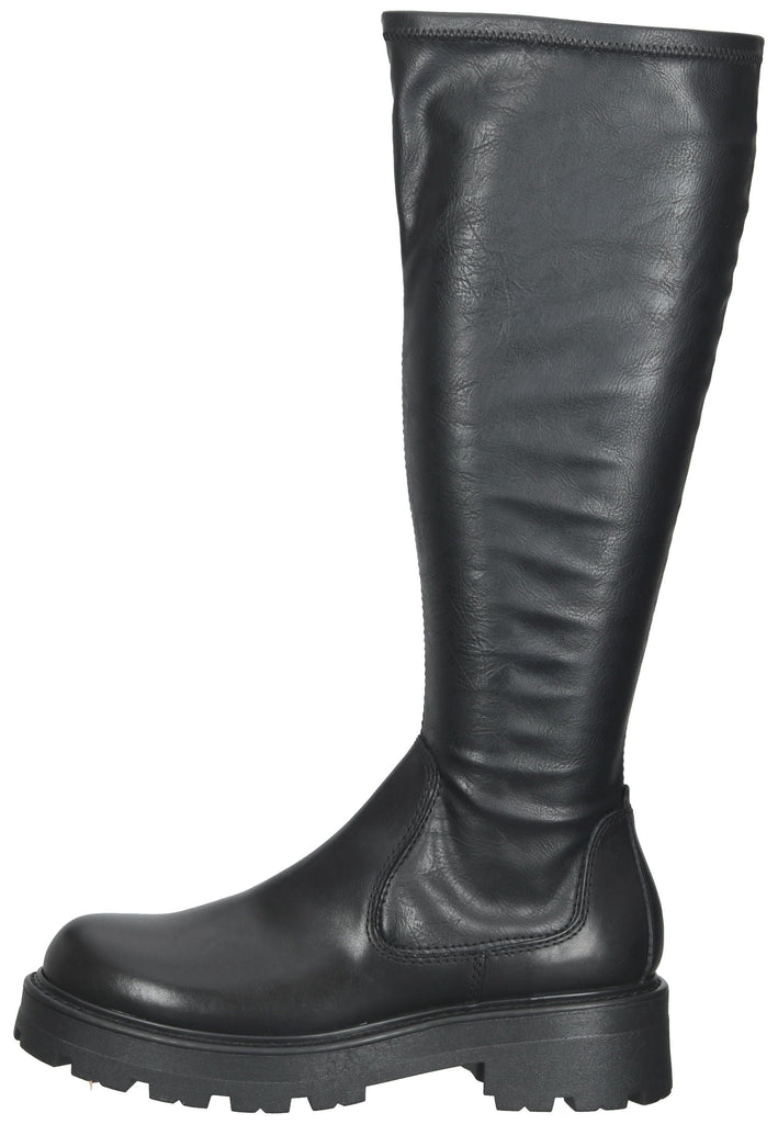 Vagabond Stiefel Lederimitat Schwarz