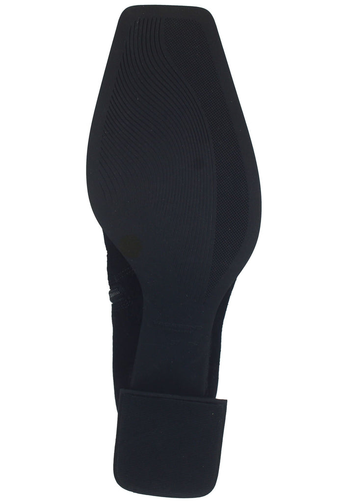 Vagabond Stiefelette Veloursleder Schwarz