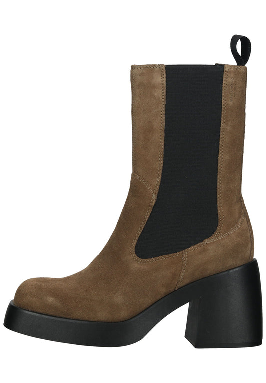 Vagabond Stiefelette Veloursleder/Textil Braun