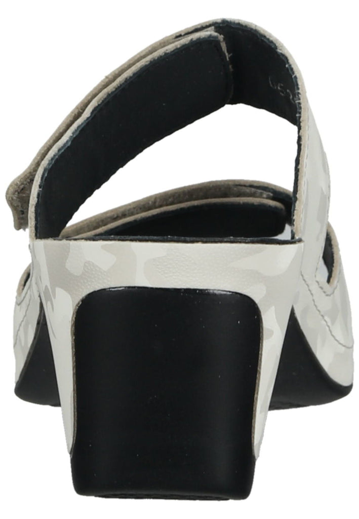 Vital Pantoletten Glattleder Cream