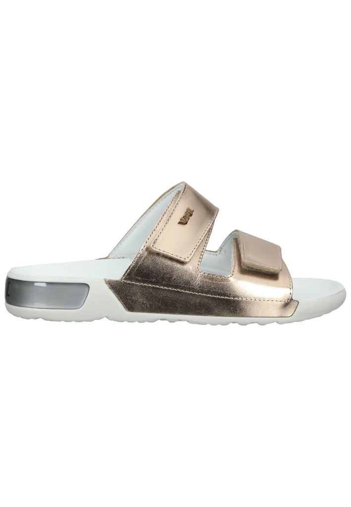 Vital Pantoletten Glattleder Rosegold