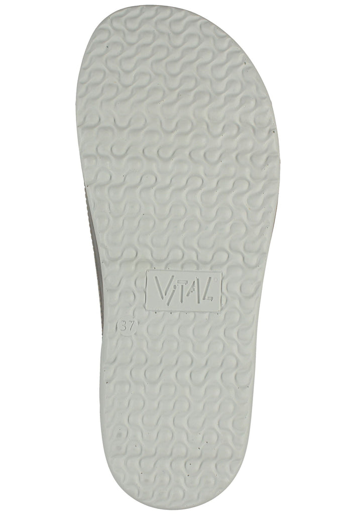 Vital Pantoletten Glattleder Rosegold