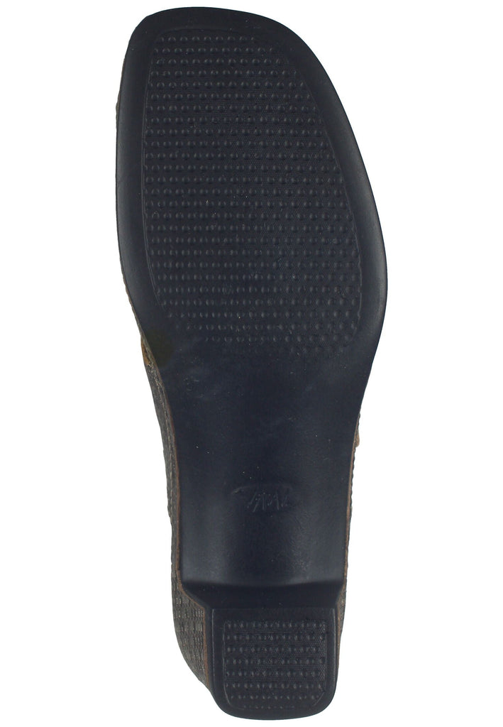 Vital Pantoletten Leder Bronze