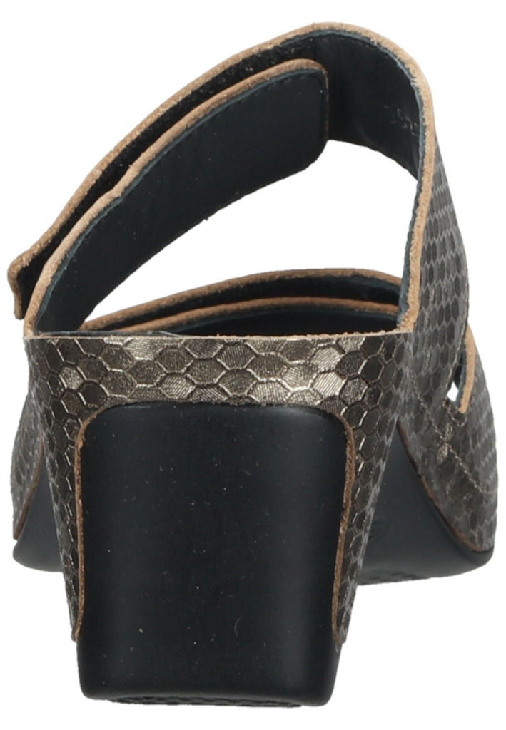 Vital Pantoletten Leder Bronze