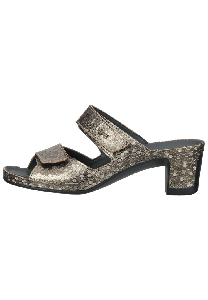 Vital Pantoletten Leder Bronze
