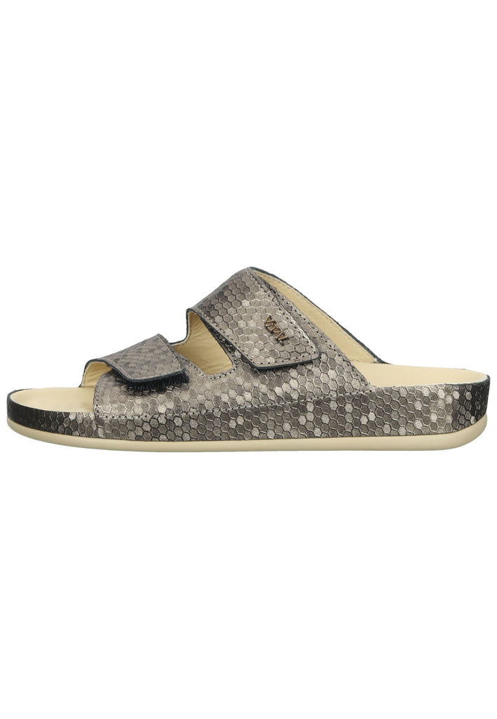 Vital Pantoletten Leder Bronze