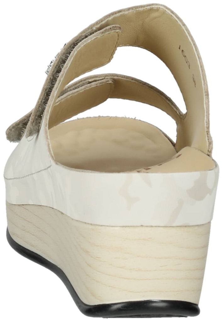 Vital Pantoletten Leder Creme