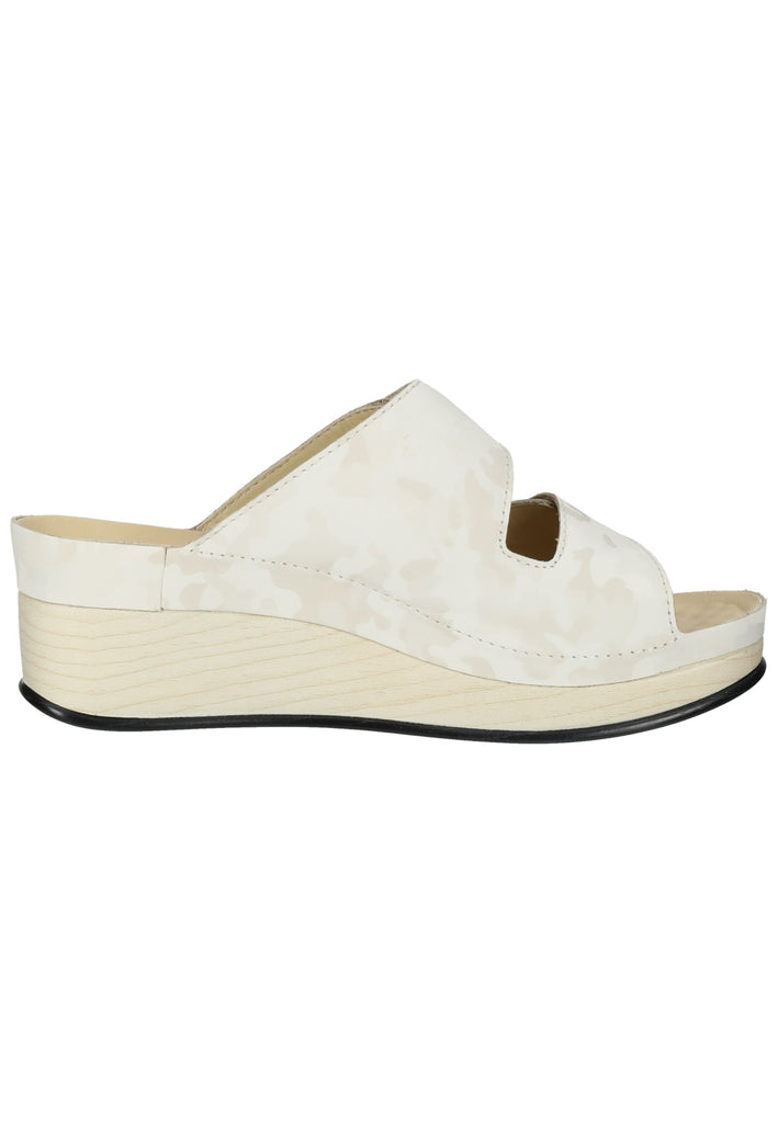 Vital Pantoletten Leder Creme