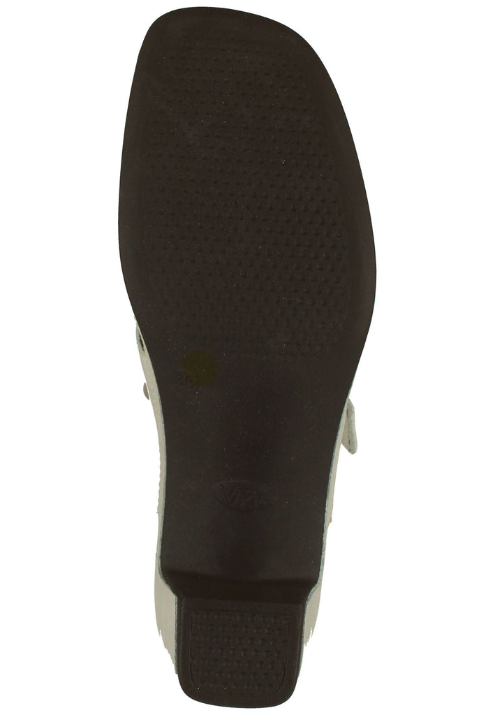 Vital Pantoletten Leder Creme