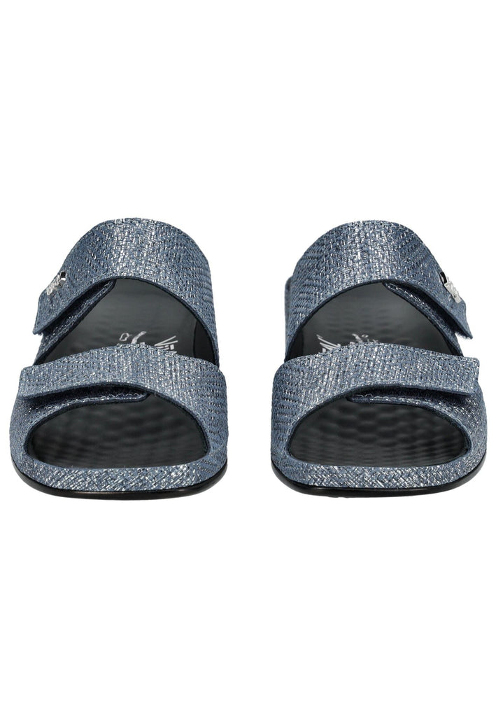 Vital Pantoletten Leder Dunkelblau