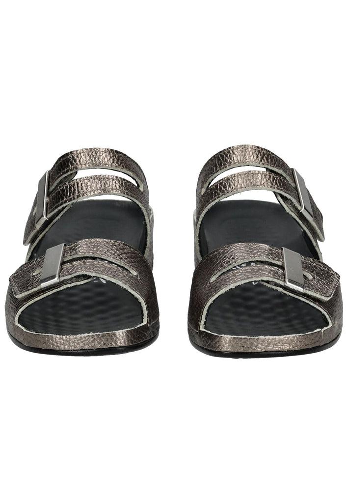 Vital Pantoletten Leder Gold