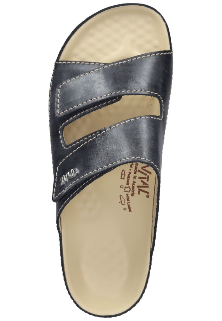 Vital Pantoletten Leder Jeans