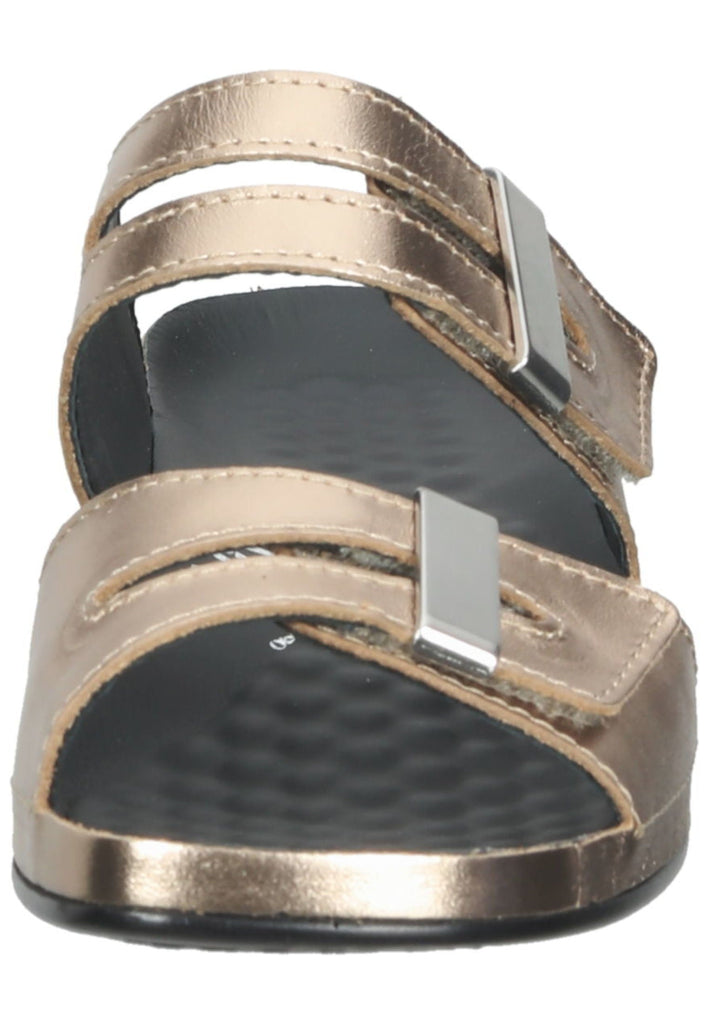 Vital Pantoletten Leder Metallic