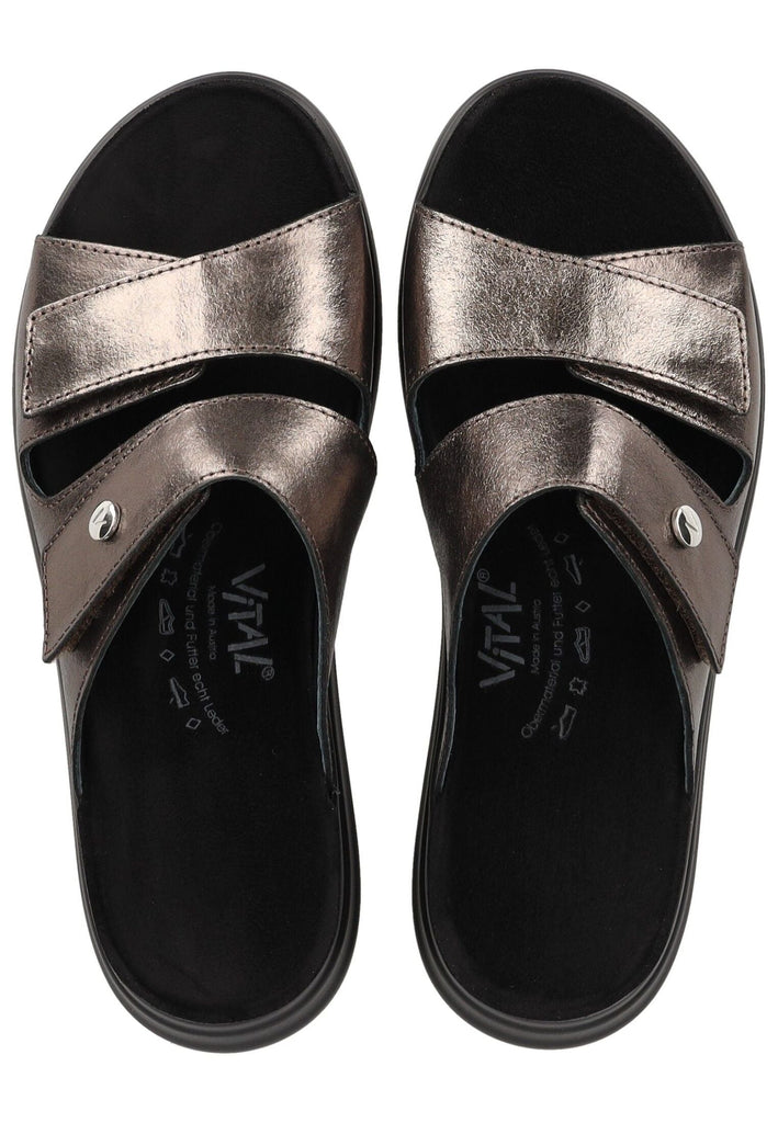 Vital Pantoletten Leder Moro