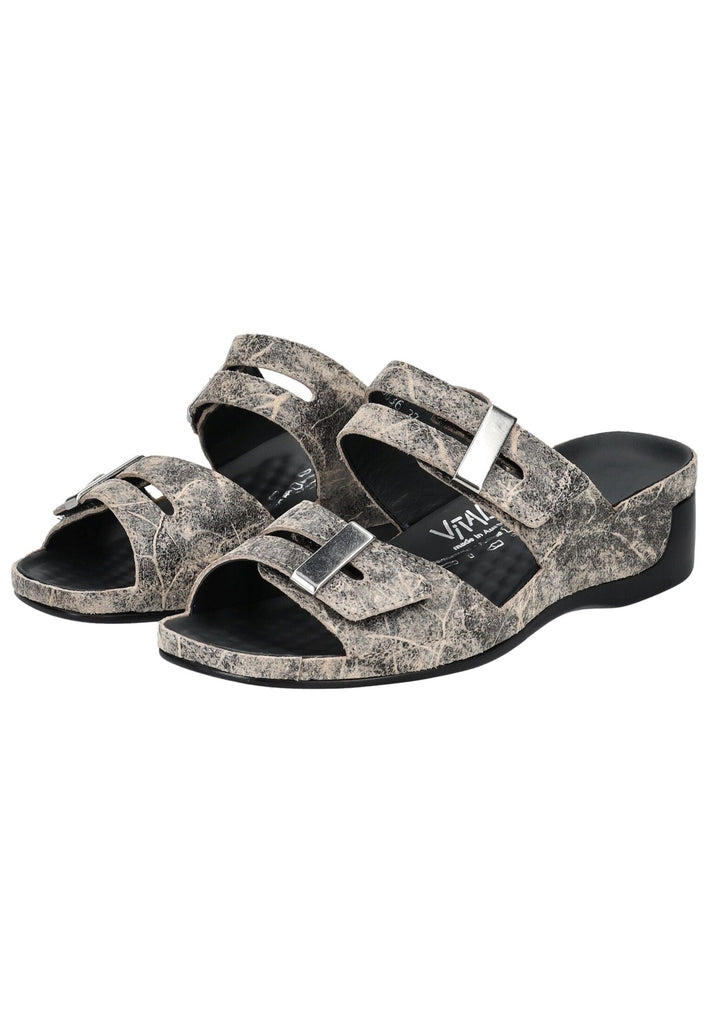 Vital Pantoletten Leder Natur