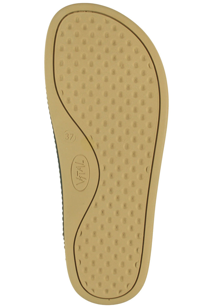 Vital Pantoletten Leder Ozean