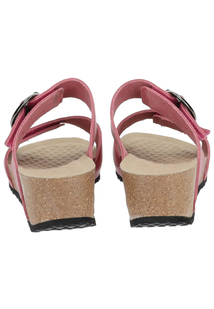 Vital Pantoletten Leder Pink