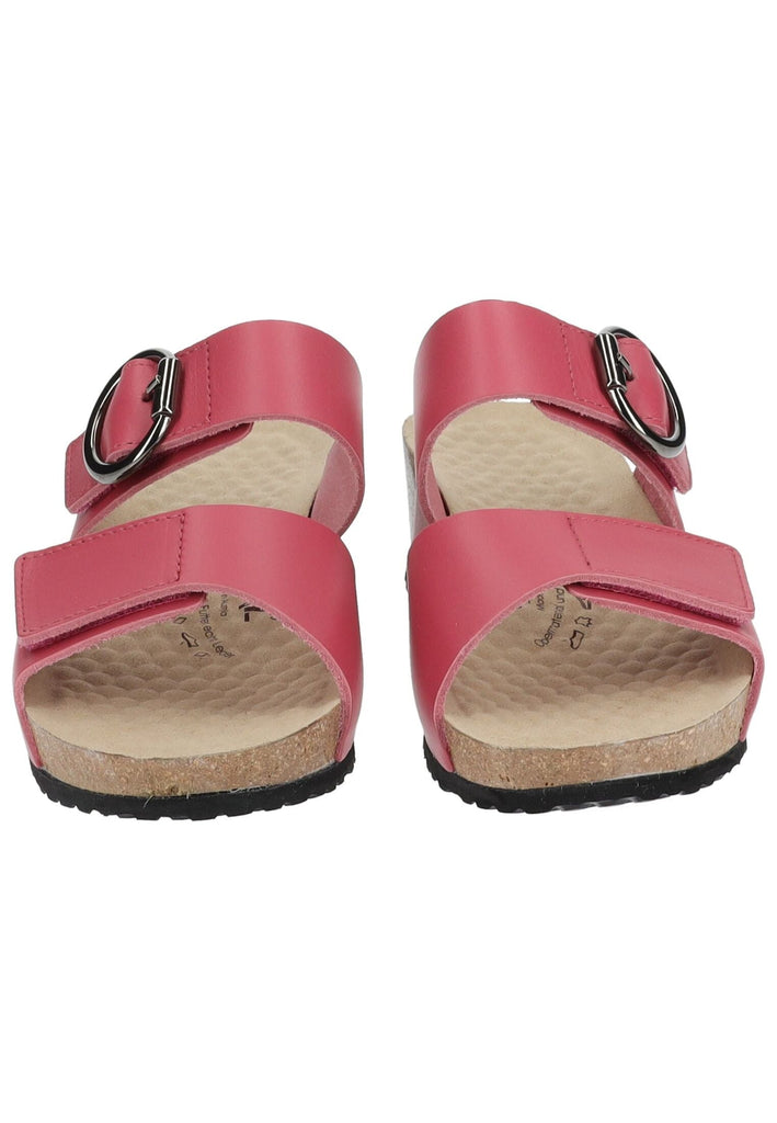 Vital Pantoletten Leder Pink