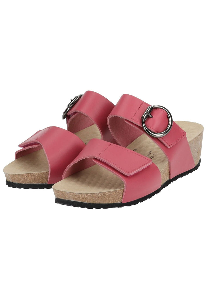 Vital Pantoletten Leder Pink