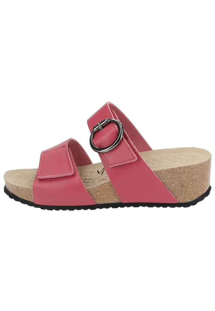 Vital Pantoletten Leder Pink