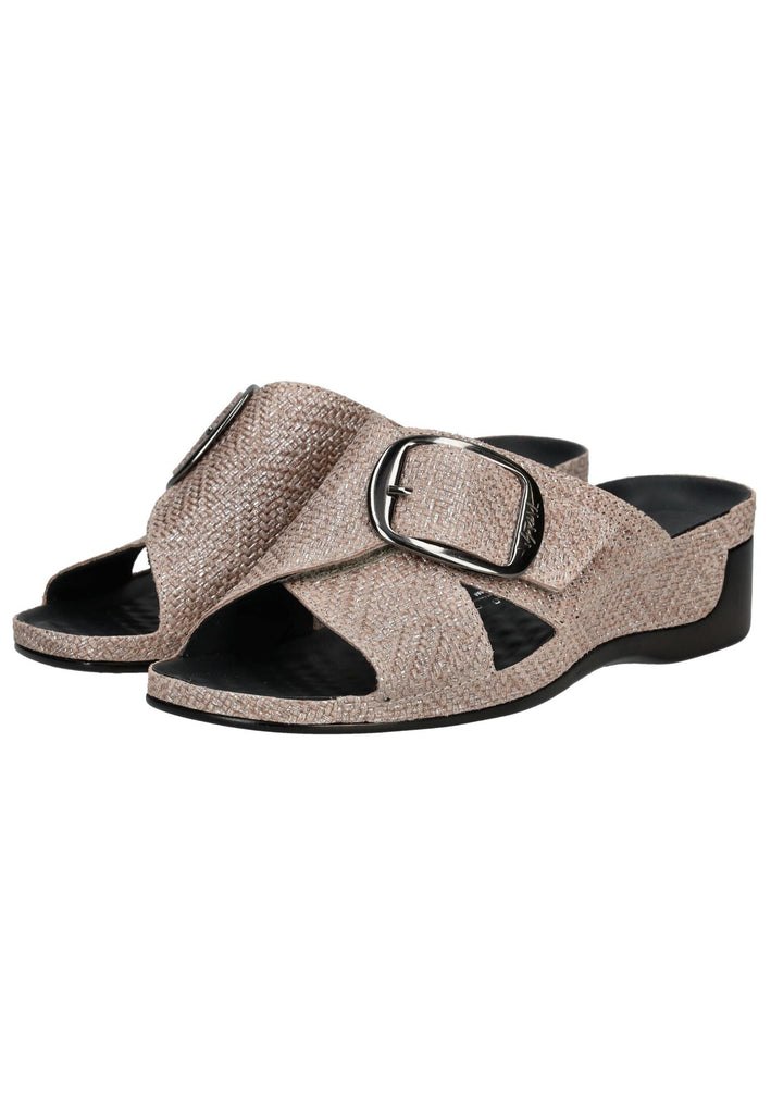 Vital Pantoletten Leder Rose