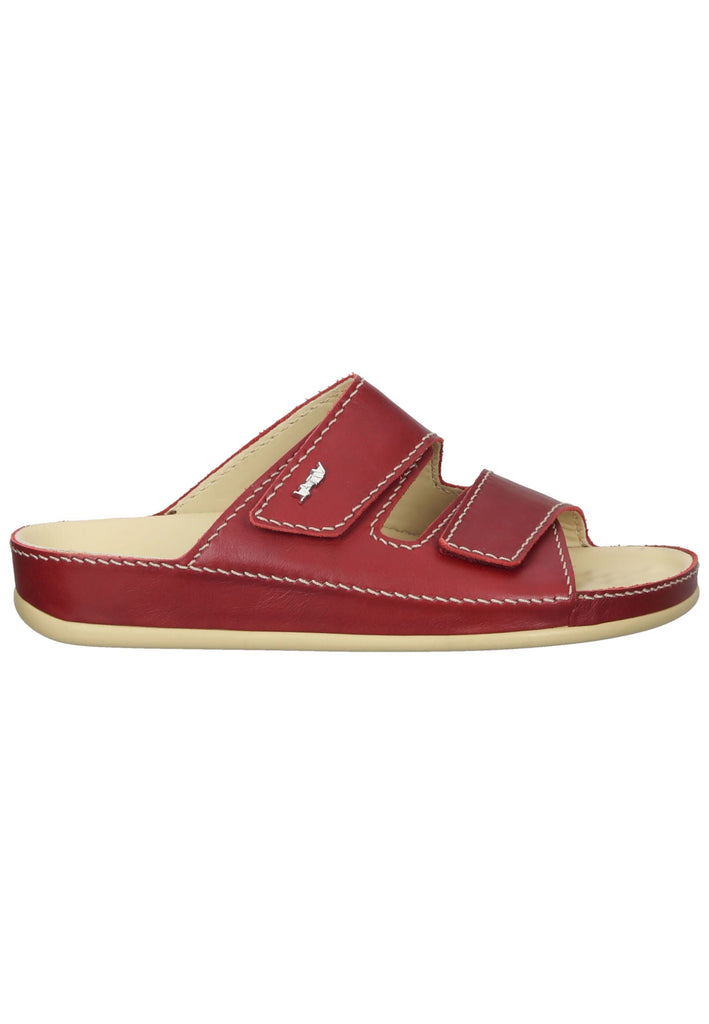 Vital Pantoletten Leder Rot
