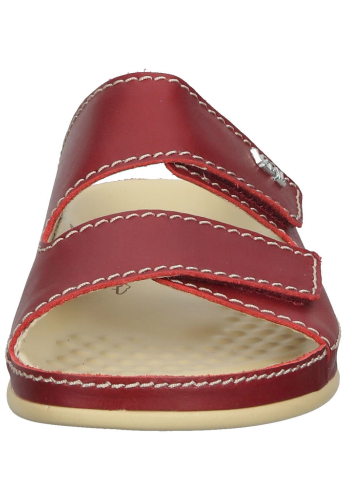 Vital Pantoletten Leder Rot