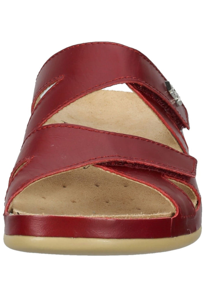 Vital Pantoletten Leder Rot