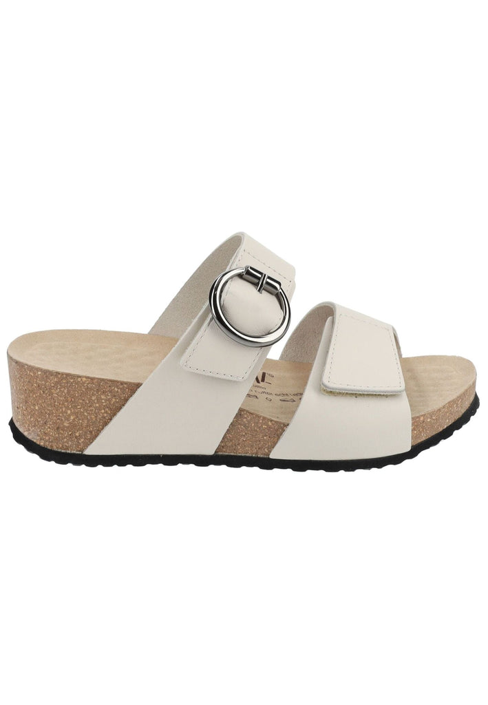 Vital Pantoletten Leder Sand