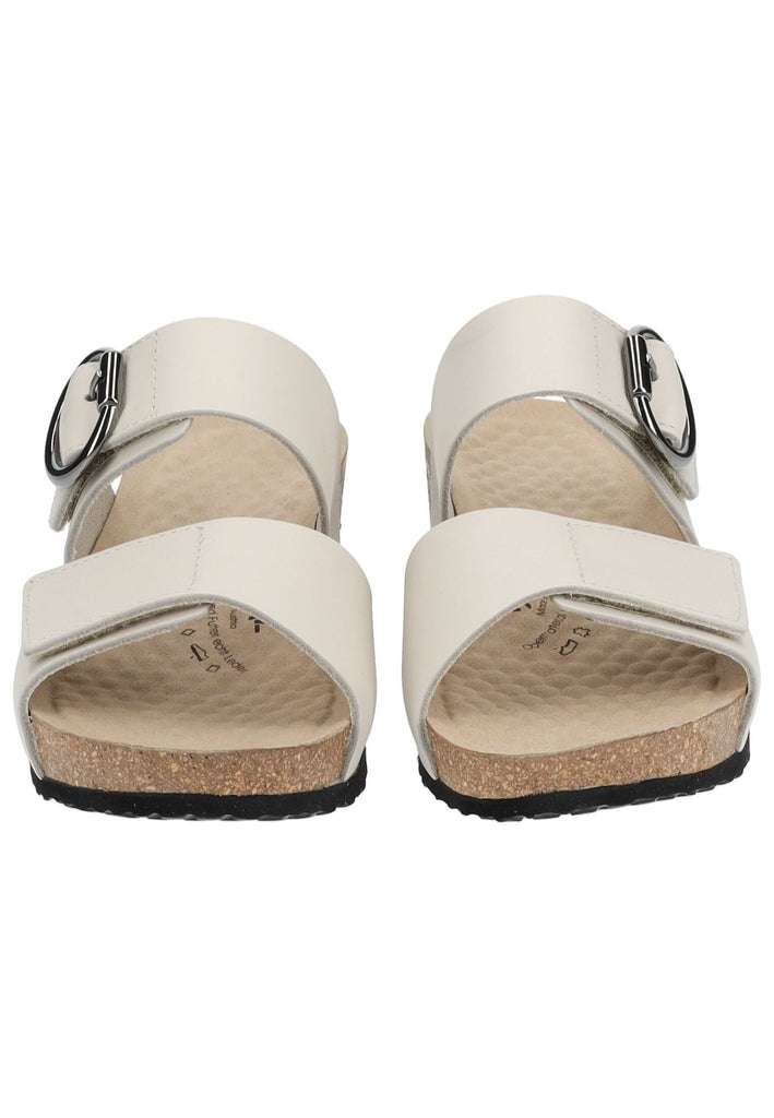 Vital Pantoletten Leder Sand