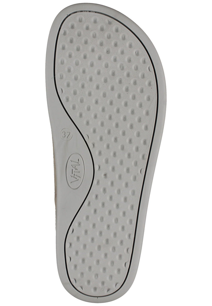 Vital Pantoletten Leder Vanille