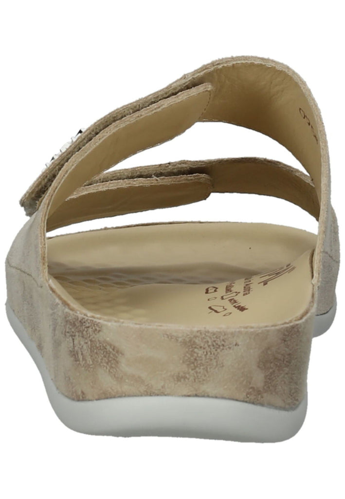 Vital Pantoletten Leder Vanille