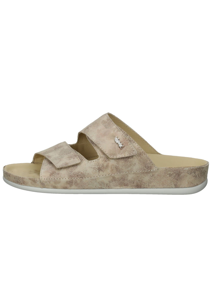 Vital Pantoletten Leder Vanille