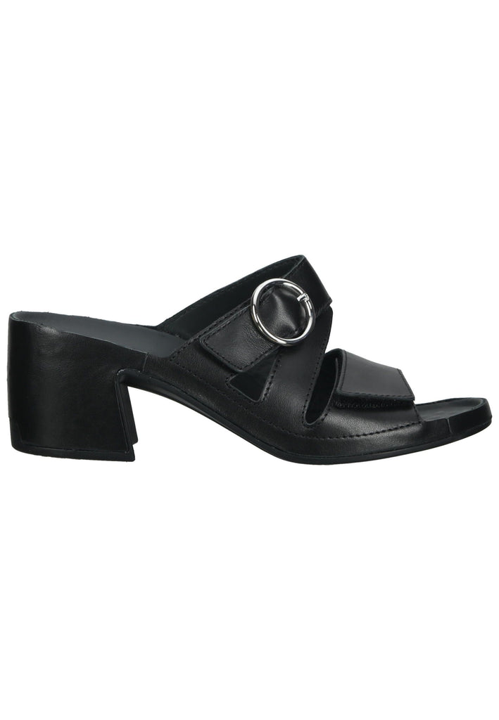 Vital Pantoletten Nappaleder Schwarz