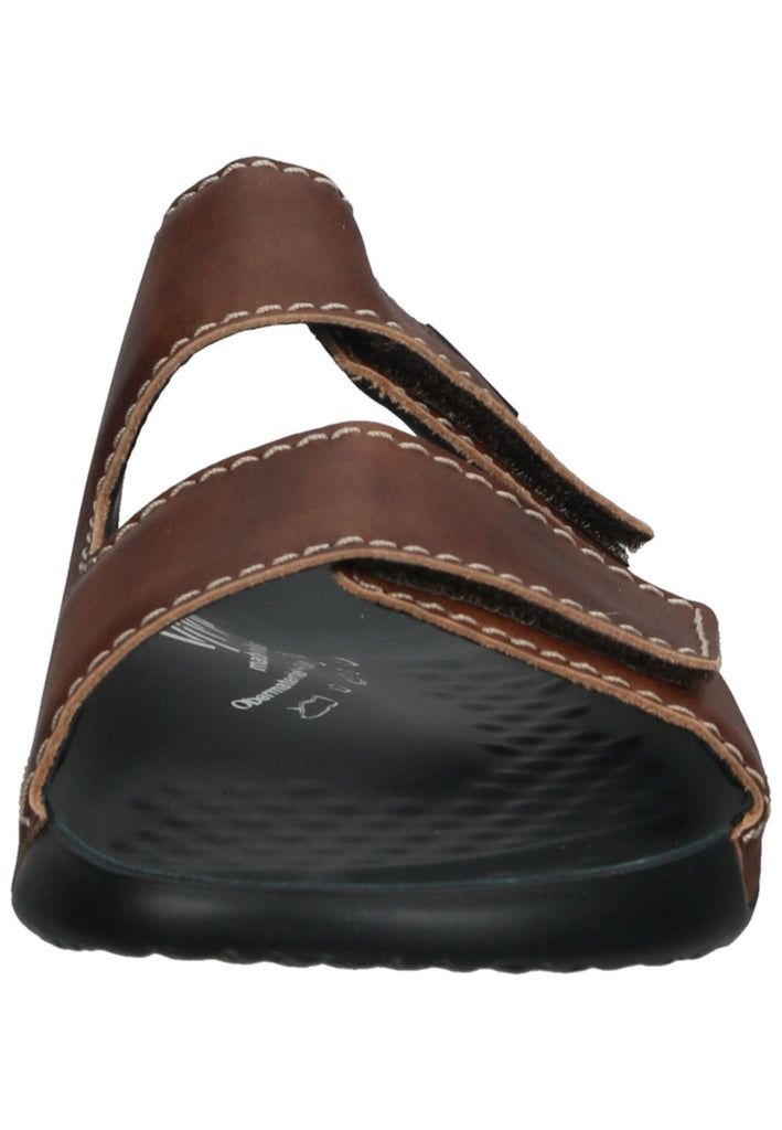 Vital Pantoletten Nappaleder Tabak