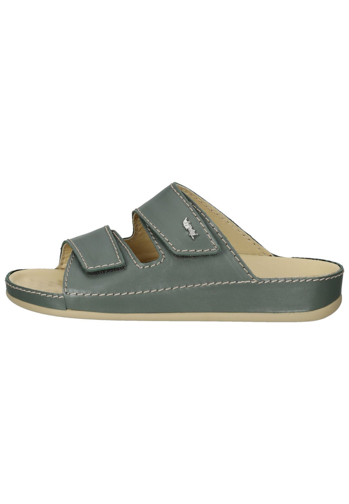 Pantoletten Vital Pantoletten Leder Olive
