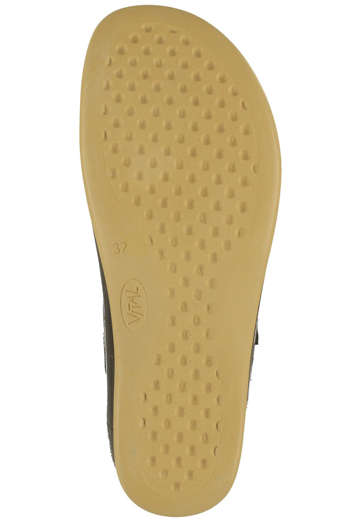 Pantoletten Vital Pantoletten Leder Schwarz