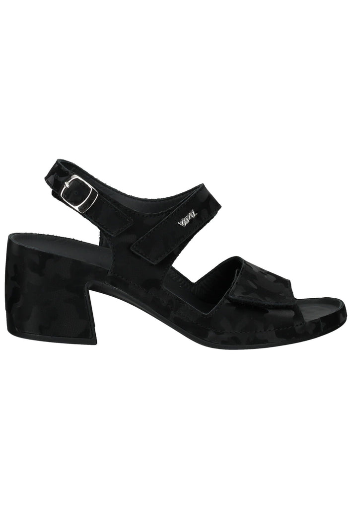 Vital Sandalen Leder Schwarz