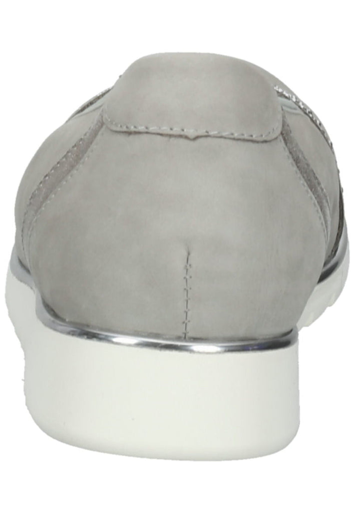 Waldläufer Ballerinas Nubukleder Stein