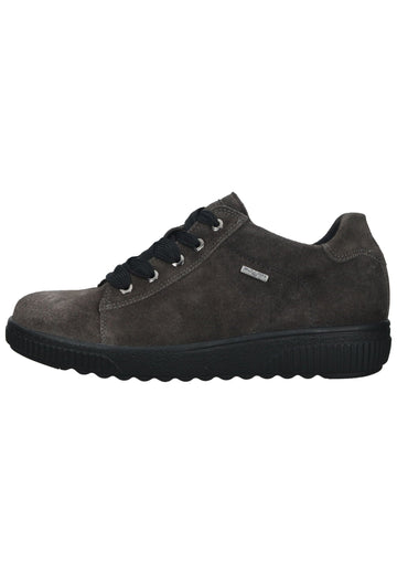 Waldläufer Halbschuhe Leder Carbon