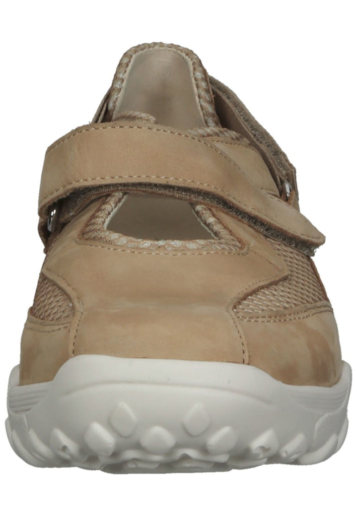 Waldläufer Halbschuhe Leder/Textil Sand