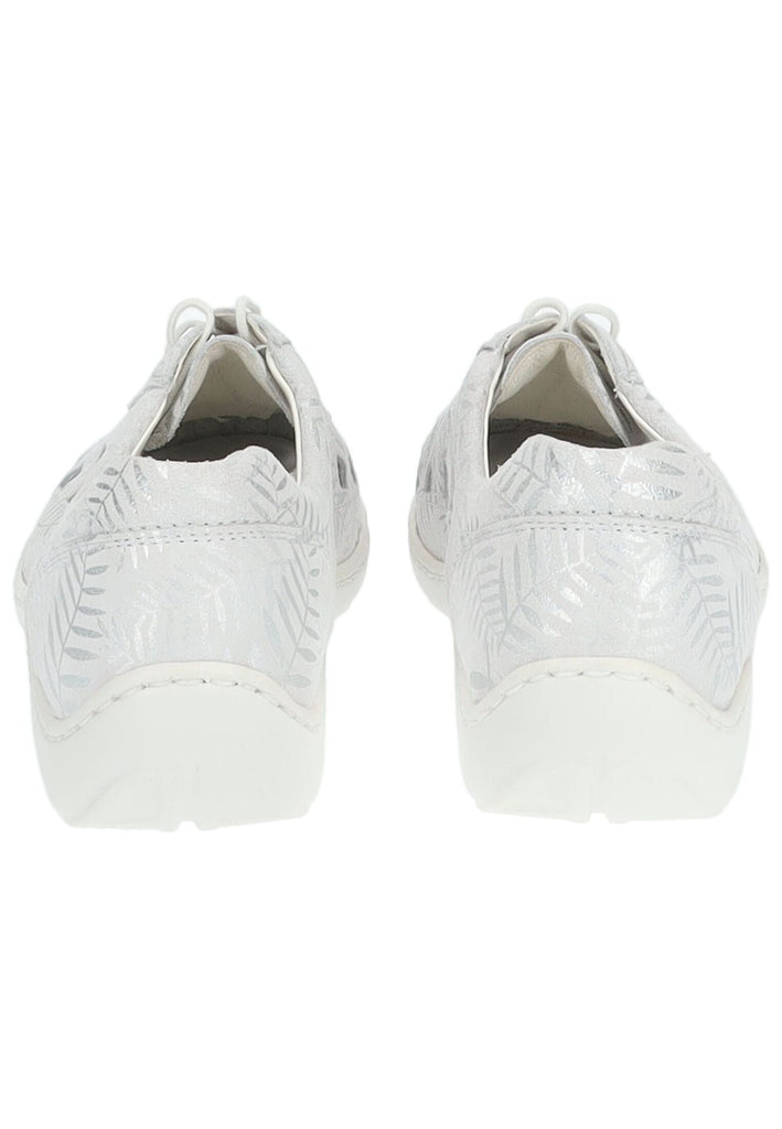 Waldläufer Halbschuhe Leder Weiß