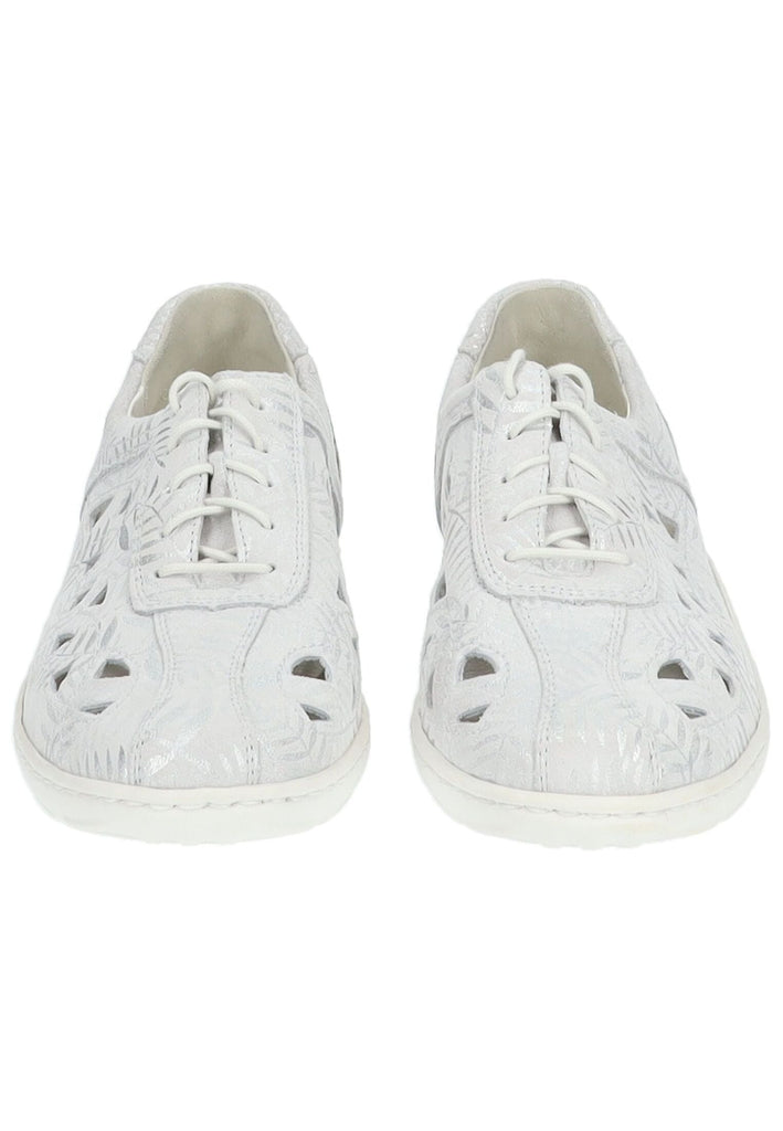 Waldläufer Halbschuhe Leder Weiß