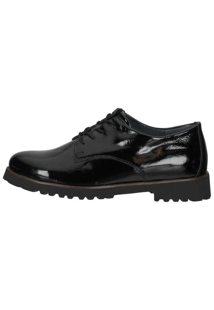 Halbschuhe Waldläufer Halbschuhe Leder Schwarz
