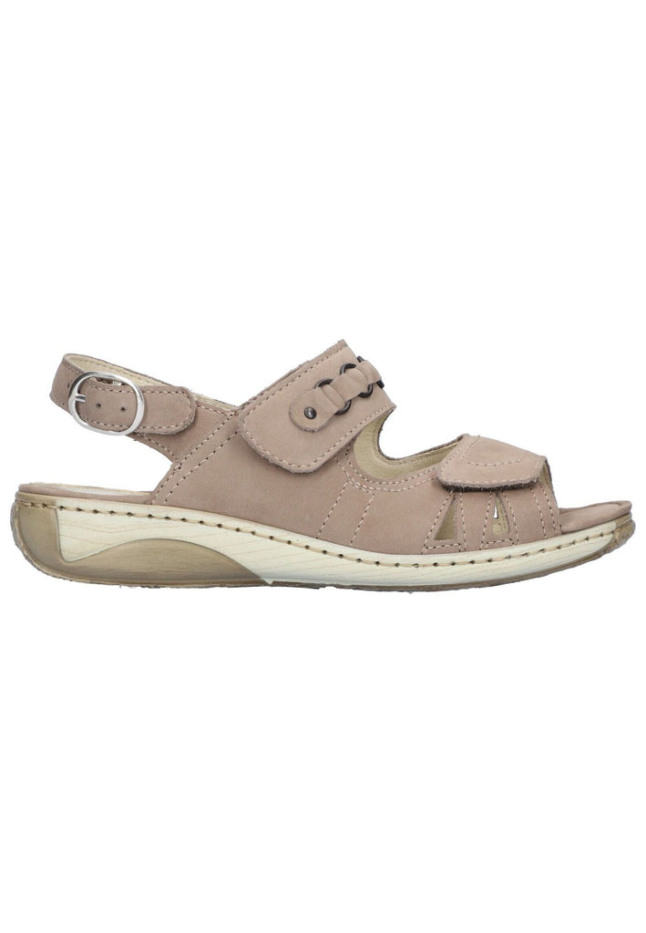 Waldläufer Sandalen Leder Beige