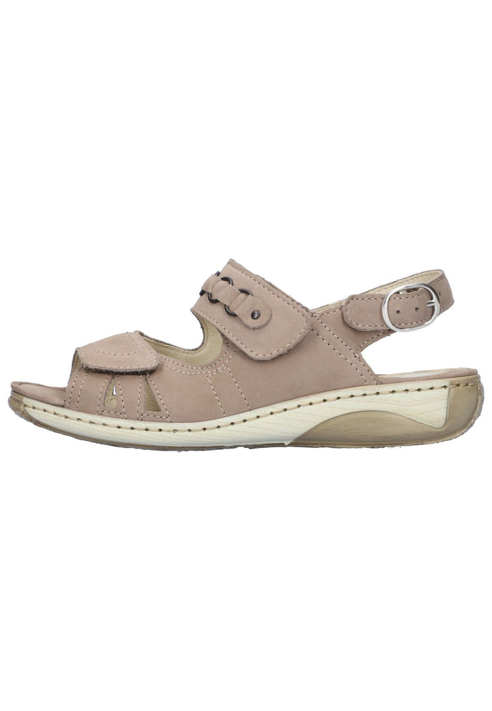 Waldläufer Sandalen Leder Beige