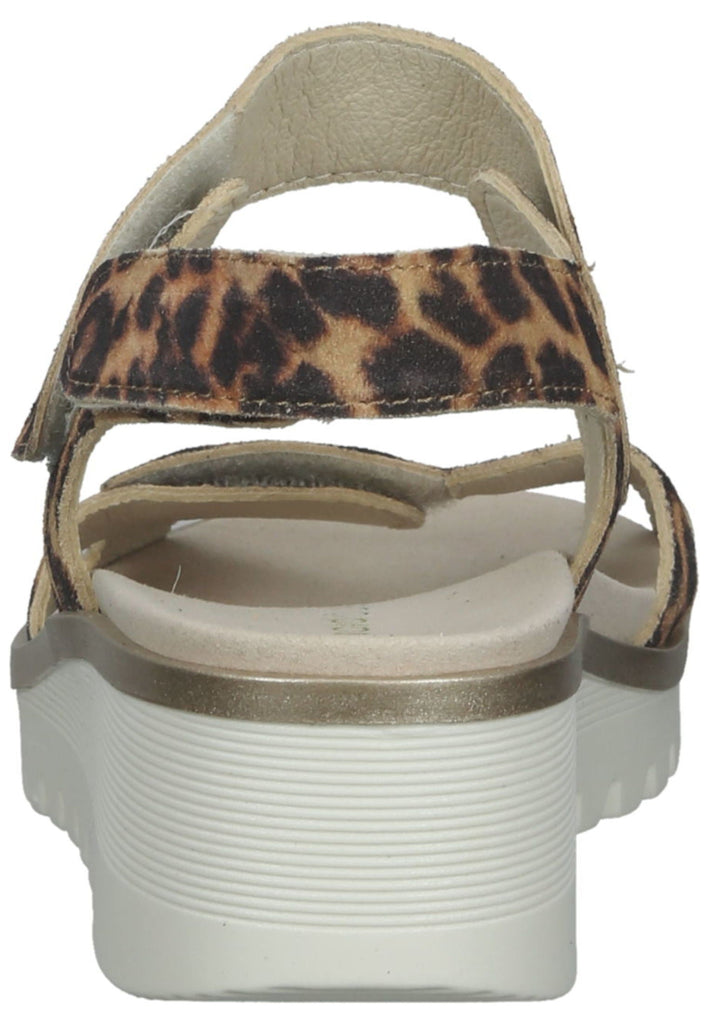 Waldläufer Sandalen Leder Leopard